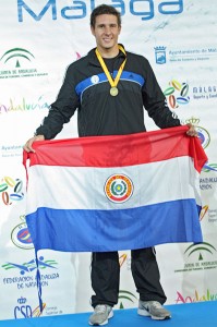 Benji Hockin, muy bien en este Open, reivindica una piscina de 50 en Paraguay.