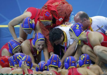 Equipo español femenino de waterpolo, londres 2012